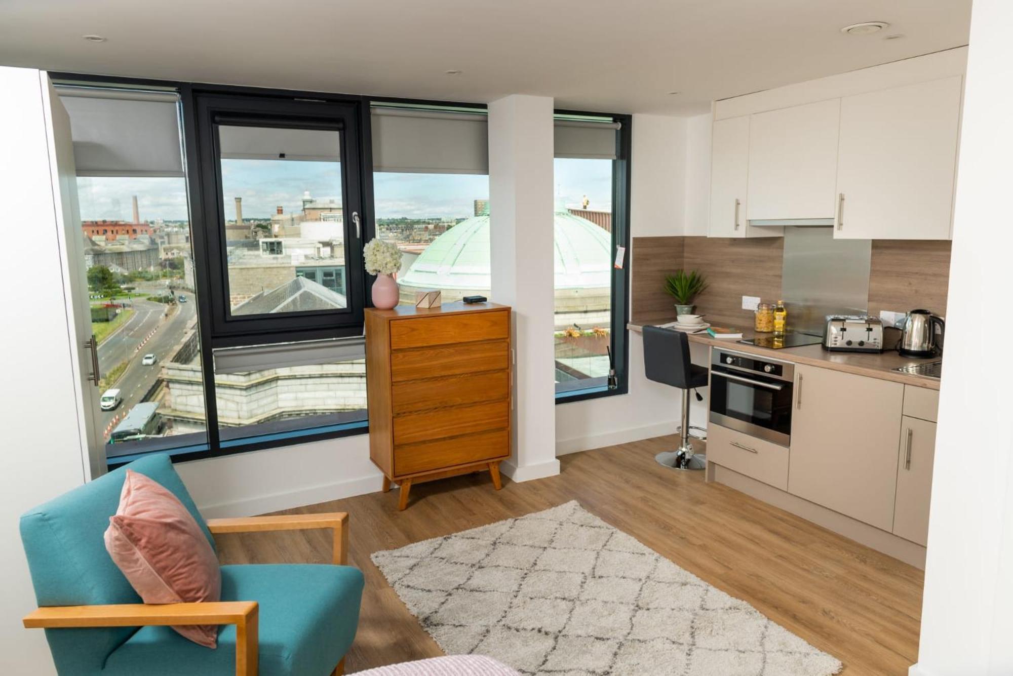 Chic Apartments And Studios At The Point In Aberdeen Eksteriør billede